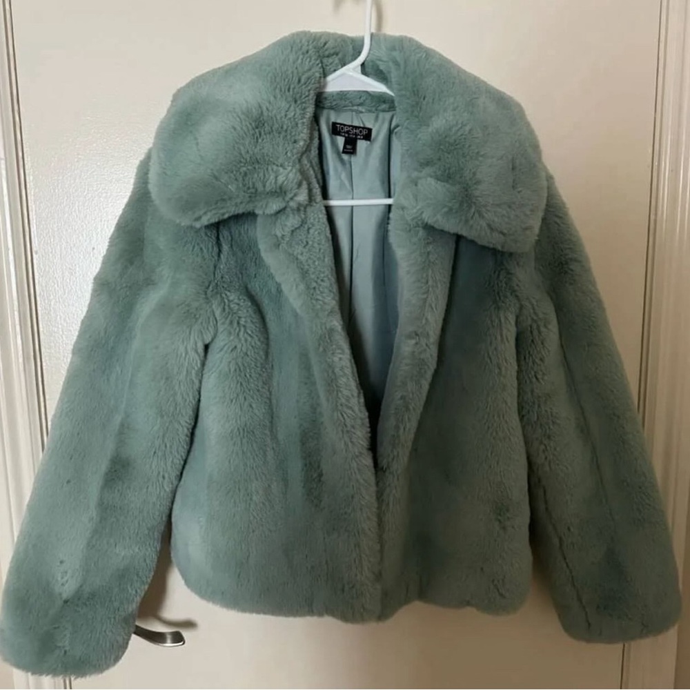 Topshop Light Blue Jacket